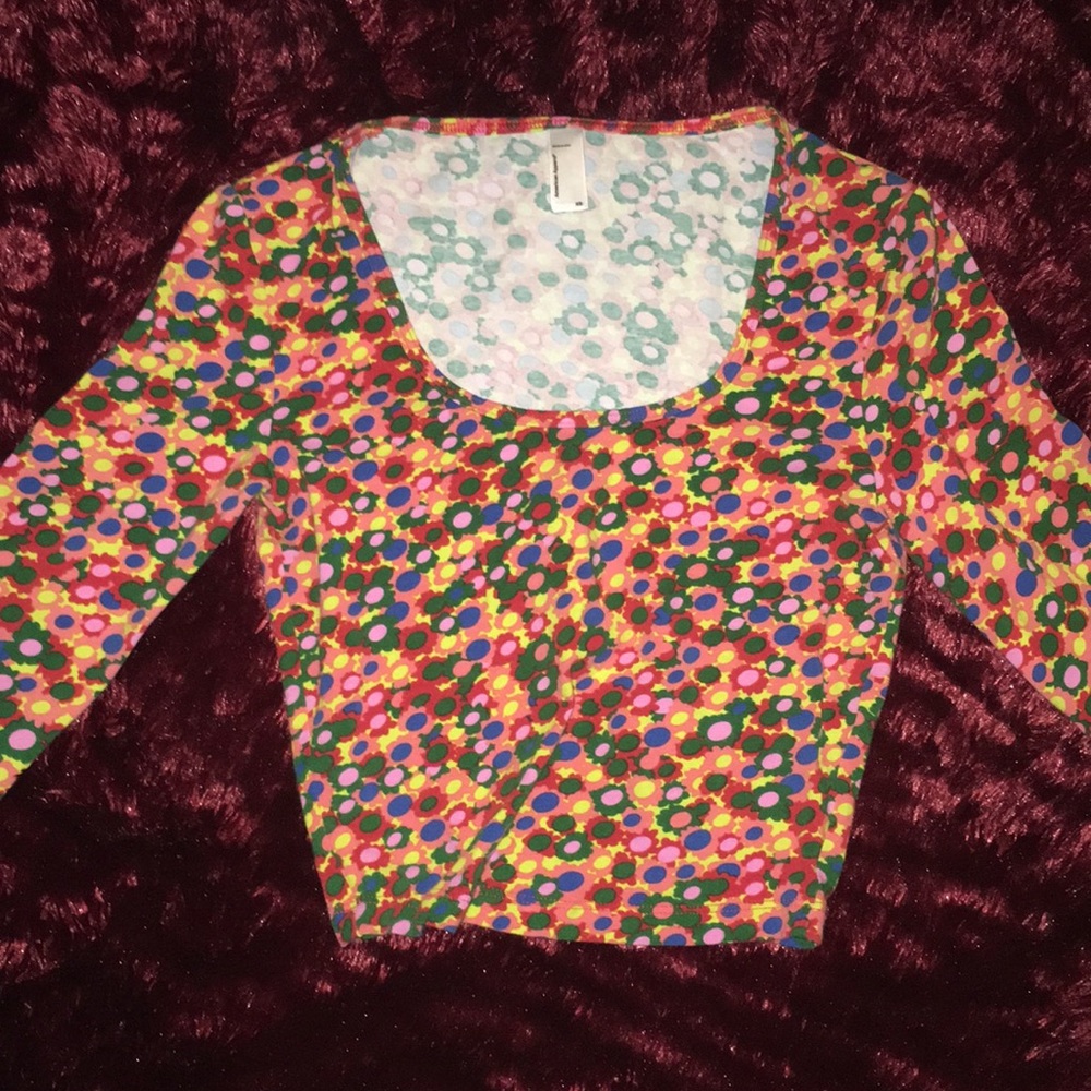 American apparel crop top